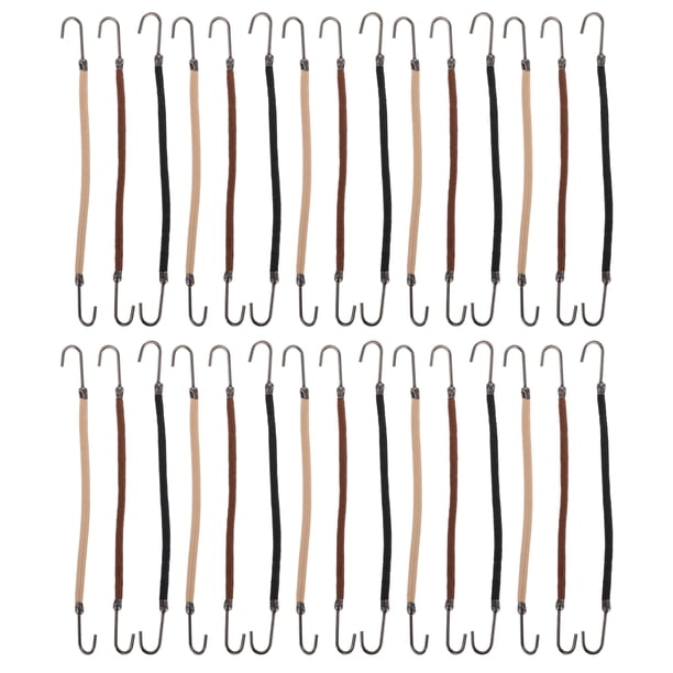36 ganchos elásticos para el pelo, elegantes ganchos para sujetar coletas, cordón para el pelo para mujeres, pinzas elásticas para el pelo, ganchos para coletas, pinzas para el pelo con banda elástica