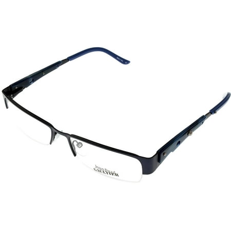 Jean Paul Gaultier Prescription Eyewear Frames VJP117M 0R08 Semi-Rimless Black Blue