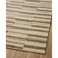 thumbnail image 6 of Chris Loves Julia x Loloi Polly Striped Beige/Tobacco 8'-6" x 11'-6" Area Rug, 6 of 7