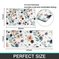 thumbnail image 7 of Pioneer Flower Floral Print Pattern Kitchen Rugs Sets Of 2,Anti Fatigue Kitchen Mat Rugs Non Slip Washable,Decorative Kitchen Floor Mats for Kitchen,Sink,Laundry,17"x30"+17"x47", 7 of 7