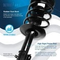 thumbnail image 4 of Detroit Axle - Struts Shocks for 2001-2010 PT Cruiser Complete Front Struts w/Coil Spring Rear Shock Absorbers 2002 2003 2004 2005 2006 2007 2008 2009 Replacement Ready Struts Shocks Assembly, 4 of 7