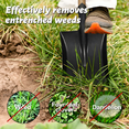 thumbnail image 4 of Lavish Cover Multi-Functional Transfer Shovel - Heavy Duty Steel, 2-Piece Detachable Wooden Handle, D-Grip for Digging, Trenching, Weeding, Snow Removal & Material Moving, 4 of 6
