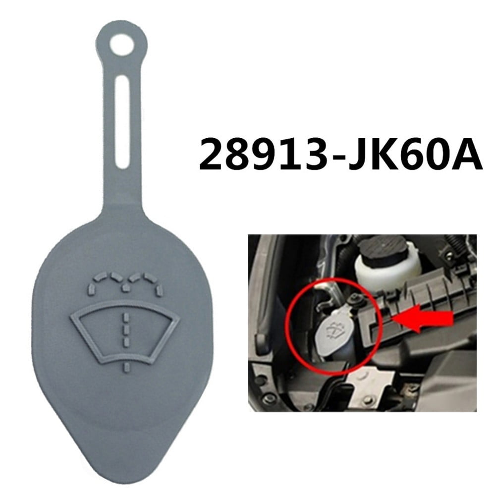LIKEM 1pc Wiper Washer Tank Cap 28913JK60A Bottle FOR-Infiniti G37 G25 EX35 QX50