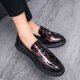 thumbnail image 2 of Zapatos casuales de peluquería para hombre, mocasines, zapatos de moda, zapatos de diseñador de charol para hombre, Sepatu Slip On Pria (25,5 cm), 2 of 3