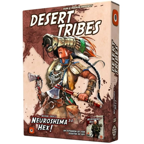 Juego de mesa Portal Games Neuroshima Hex 3.0 Desert Tribes