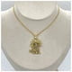 thumbnail image 3 of Collar Hermosos DogNeck22 2Pzas Poodle Dorado Metal Cadena y Dije VentDepot, 3 of 4