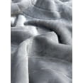 thumbnail image 3 of Flannel Fleece Blanket-Grey, 3 of 8