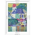 thumbnail image 5 of Art.com St. Wolfgang Church Art Print by Gustav Klimt, White Frame Wall Art, 32" x 44", 5 of 5