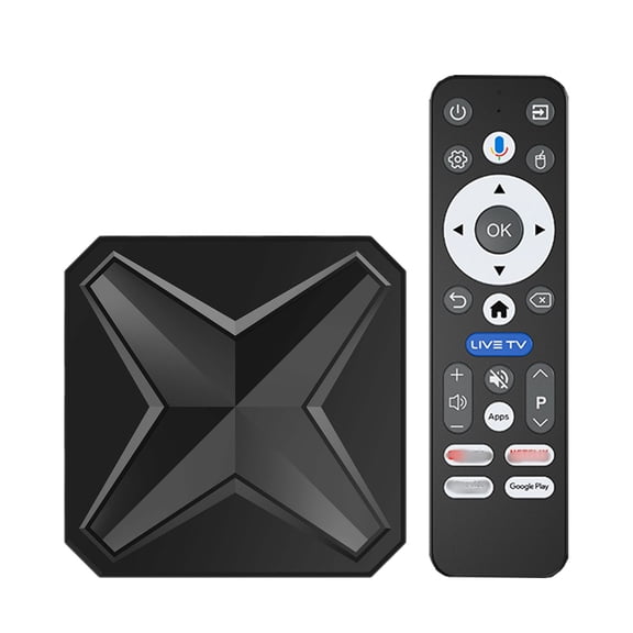 Q1Mini  16GB Quad-Core WiFi6 2.4G/5.8Ghz BT5.4 4K AV1 Ultra HD Voice Control Smart Home Player