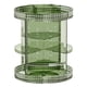 thumbnail image 1 of Organizador de maquillaje, expositor de cosméticos giratorio de 360 ​​grados para perfumes y artículos diversos. verde, 1 of 6