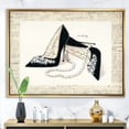 thumbnail image 2 of Designart ' Chic Galm Closet I ' Fashion Framed Canvas, 2 of 3