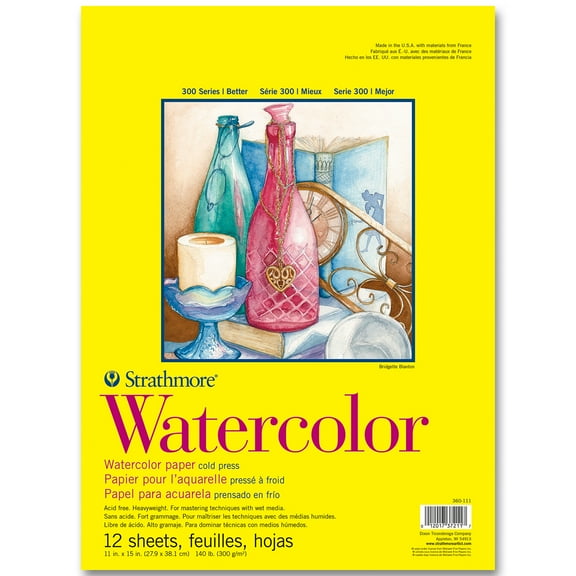 Strathmore® 300 Series Watercolor Paper Pad