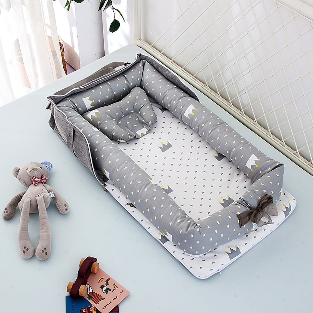 baby nest bed walmart