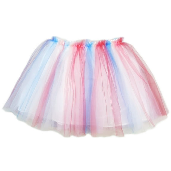 Wenchoice Red Blue White Tutu Girl'S L(5Y-6Y)