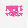 thumbnail image 4 of Inktastic Mimi's Girl Pink with Hearts Girls Baby Bodysuit, 4 of 5