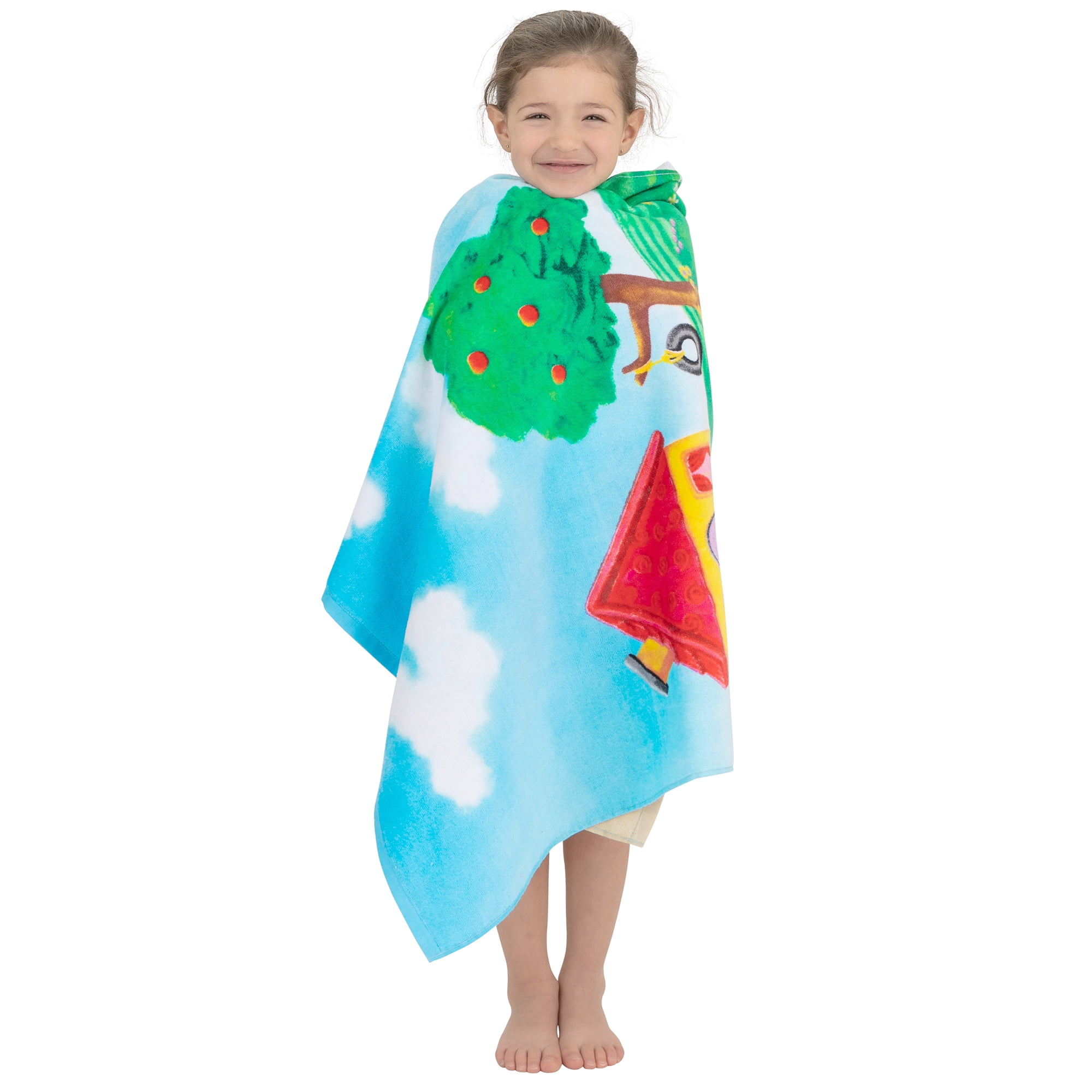 Blue's Clues Kids Super Soft Cotton Beach and Bath Towel, 28" x 58" , Blue