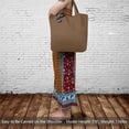 thumbnail image 2 of Paquete de 3 bolsas de lona de algodón súper fuertes grandes de 12 onzas, bolsas de tela reutilizables para compras, bolsas de tela de dos tonos para manualidades, bricolaje tus diseños, 2 of 4