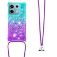 thumbnail image 3 of Funda para Xiaomi Redmi Note 13 5G Brillantina Líquida Divertida Reluciente y con Cristales en Movimiento Cuerpo Cruzado con Cordón Ajustable, 3 of 5