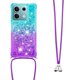 thumbnail image 3 of Funda para Xiaomi Redmi Note 13 5G Brillantina Líquida Divertida Reluciente y con Cristales en Movimiento Cuerpo Cruzado con Cordón Ajustable, 3 of 5