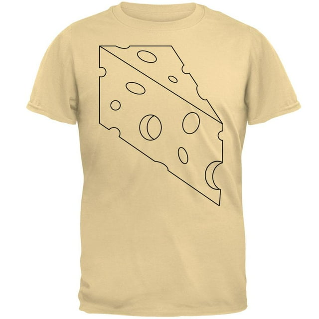 Halloween Swiss Cheese Costume de Nourriture pour Homme T-Shirt