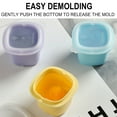 thumbnail image 6 of Ckraxd Easy-Demould ABS Ice Cream Bar Mold Set with Soft Bottom for Homemade Popsicles, Whiskey, Coffee - Space-Saving & Durable for Household Use, 6 of 9
