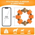thumbnail image 2 of Indestructible Dog Chew Toy , Dog Toys for Aggressive Chewers, Flavor Medley, 2 of 8