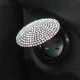 thumbnail image 2 of BUTORY Car Engine Start Stop Button Cover,Universal Handmade Crystal Rhinestone Push Start Button Cover Anti-Scratch Auto Interior Ignition Accessories, 2 of 7