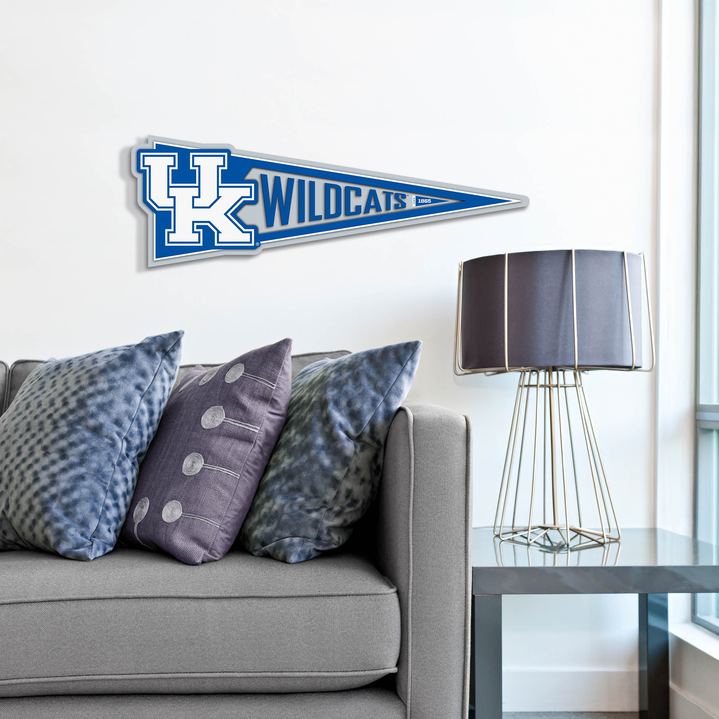 YouTheFan NCAA Kentucky Wildcats Pennant Sign