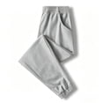 thumbnail image 6 of WAVSUF Jogger Pants for Girls Elastic Waist with Pockets Lightweight Summer Lounge Sweatpants Gray 9, 6 of 10