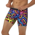 thumbnail image 3 of Cauagu Vintage Audio Cassettes Print Men's Boxer Briefs, Funny & Cute Underwear Elastic Waistband Briefs Ideal Gift for Men,1-Pack, 3 of 7