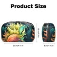 thumbnail image 5 of Sea Slug Cord Organizer Travel Bag with Waterproof Oxford Fabric, Cable Storage Organizer Case for Electronic Devices, Small Parts Storage Box - 5.9x9.44x3.14 in, 5 of 6