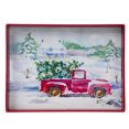 thumbnail image 1 of HOLIDAY TIME TRAY RED WITH TRUCK, 1 of 1