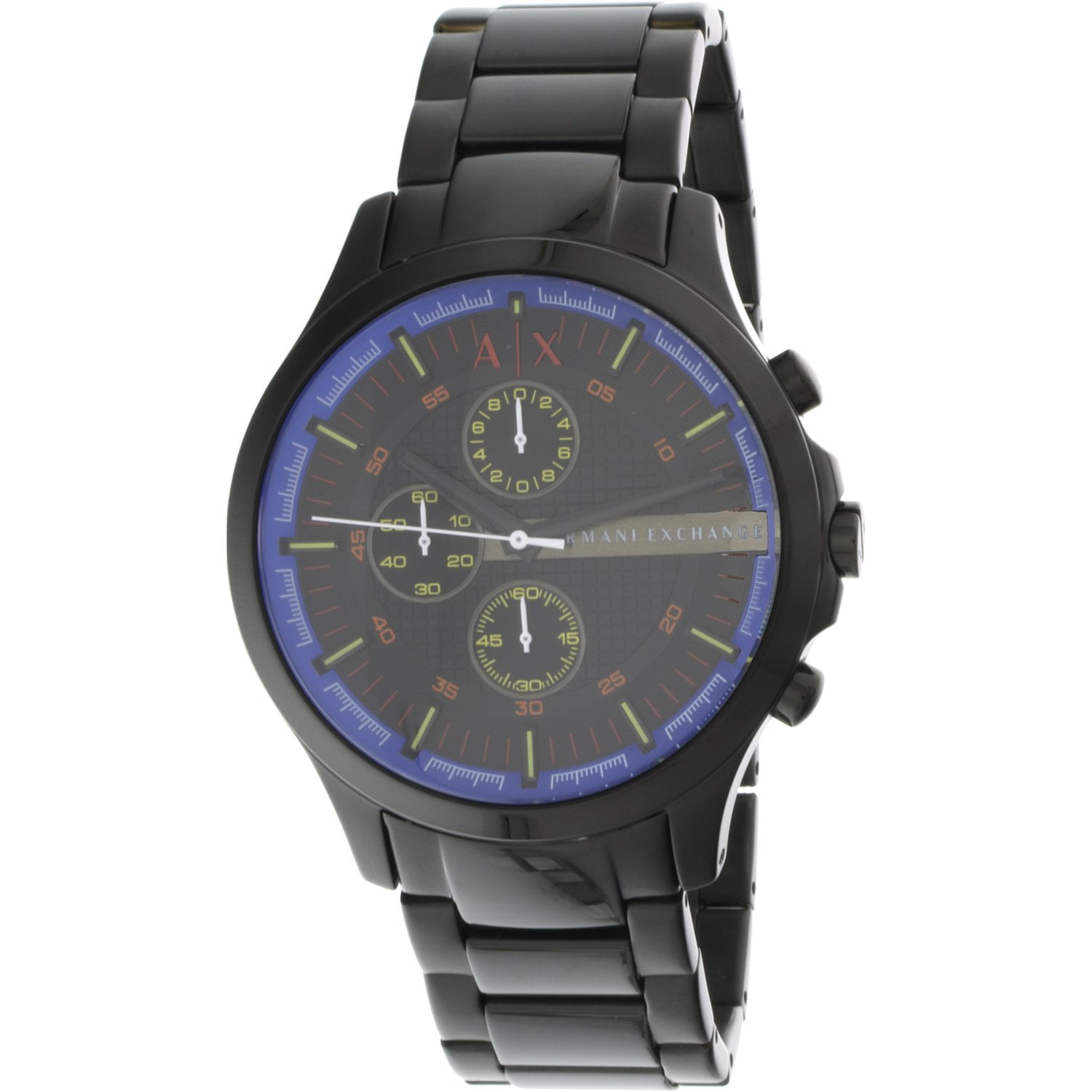 Armani Exchange Men's Hampton AX2191 Black Stainless-Steel Japanese ...