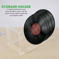thumbnail image 2 of Support de Disque Vinyle Transparent pour Album de Bureau, Étagère de Disque Acrylique 50 Lps, 1 x Support de Rangement de Disque Vinyle, Transparent, 2 of 9
