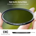 thumbnail image 5 of Neewer 77mm IR Filter 4-Pack (IR720/IR760/IR850/IR950) with Pouch & Cloth for DSLR Cameras, 5 of 7