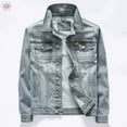 thumbnail image 3 of Veste en Denim pour Hommes, 3 of 7