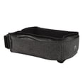 thumbnail image 3 of Riñonera ajustable para corredores, ajuste cómodo, 60-85 cm, cinturón para correr multibolsillos en color negro jaspeado para exteriores, 3 of 8