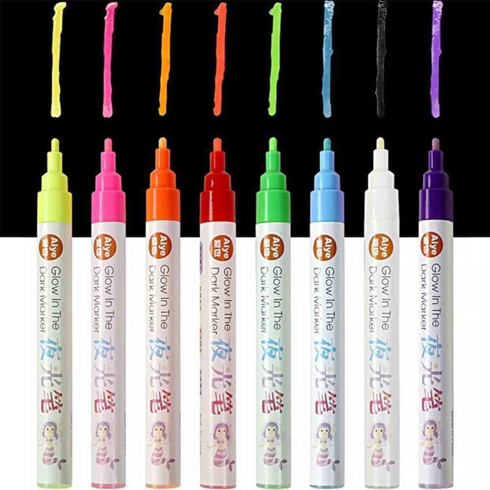 Cadorn Colorful Glow - in - the - Dark Pens - Add a Magical Touch to Your Writing and Drawing!