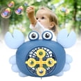 thumbnail image 4 of Máquina De Burbujas De Música, Máquina De Burbujas De Regalo Con Ventilador Eléctrico De Cangrejo Lindo De Burbujas Rápidas Para Niños Pequeños Mayores De 3 Años Para, 4 of 8
