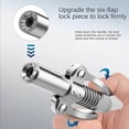 thumbnail image 5 of Grease Gun Coupler 10000 PSI NPTI/8Quick Release Grease Oil Pump Tip Tool Car Syringe Lubricant Tip Repair Accessories Lubricant, 5 of 5