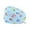 Sky Blue, variant on Valora Unisex Beret Hat Breathable Printed Doctor Scrub Cap For Healthcare Workers Yellow