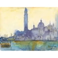 thumbnail image 3 of Dixon, Samuel 18x15 Black Modern Framed Museum Art Print Titled - Venice Watercolors VI, 3 of 5