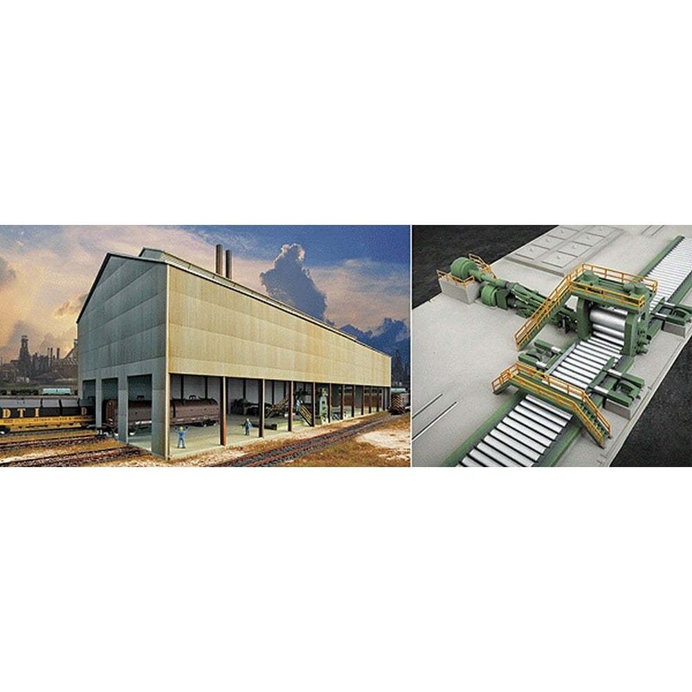 WalthersRolling Mill Ashland Iron & Steel Kit 32 x 111/8 x 10