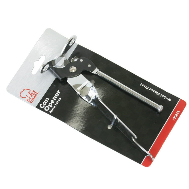 Chef Craft Select Can Opener with Tapper, 6.5 inches in Length