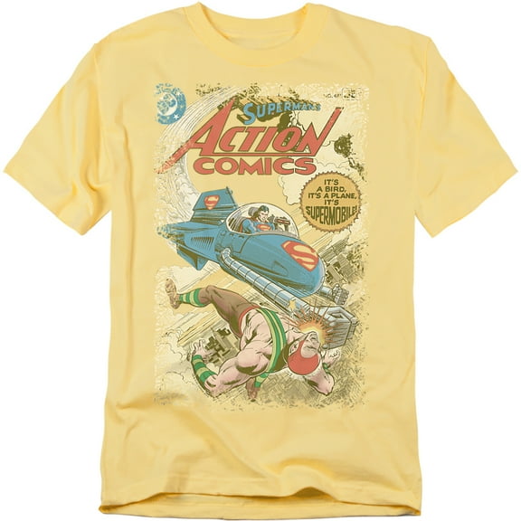 Superman T-Shirt Action #481 Cover Unisex Graphic Tee For Men & Women