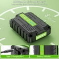thumbnail image 6 of 4D 16 Lines Self-leveling Laser Level, 197Ft Green 4 x 360° Cross Line Laser Level Tiling Floor Tools with 6600mAh Li-ion Battery, Magnetic Bracket and Laser Target Plate, 6 of 10