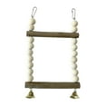 thumbnail image 4 of Jaula para loros Strade Fareast Limited 4 piezas con juguetes colgantes y Percha de madera, 4 of 8