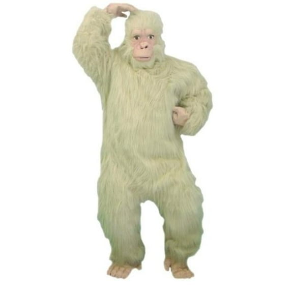 Champagne Gorilla Mascot Costume