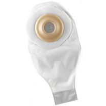 ActiveLife® One-Piece Drainable Transparent Colostomy Pouch, 12 Inch Length, 1-3/8 Inch Stoma