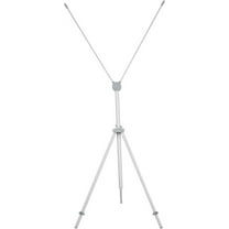 M&T Displays Adjustable Tripod X Banner Stand 23.6x63.0, 23.6x70.9, 31.5x70.9 Inch Poster Size Option and Carrying Bag Poster Holder for Trade Show Exhibition